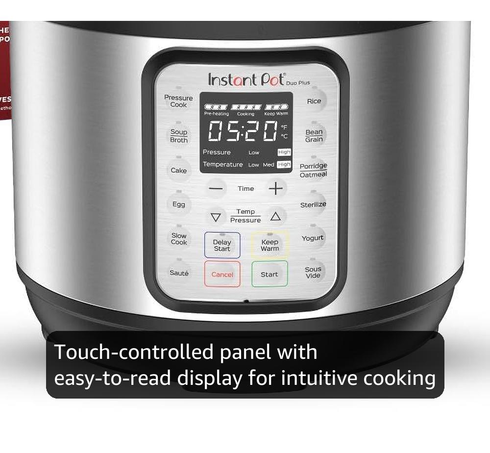 Amazon.com: Instant Pot Duo Plus 9-in-1 Multicooker, Pressure